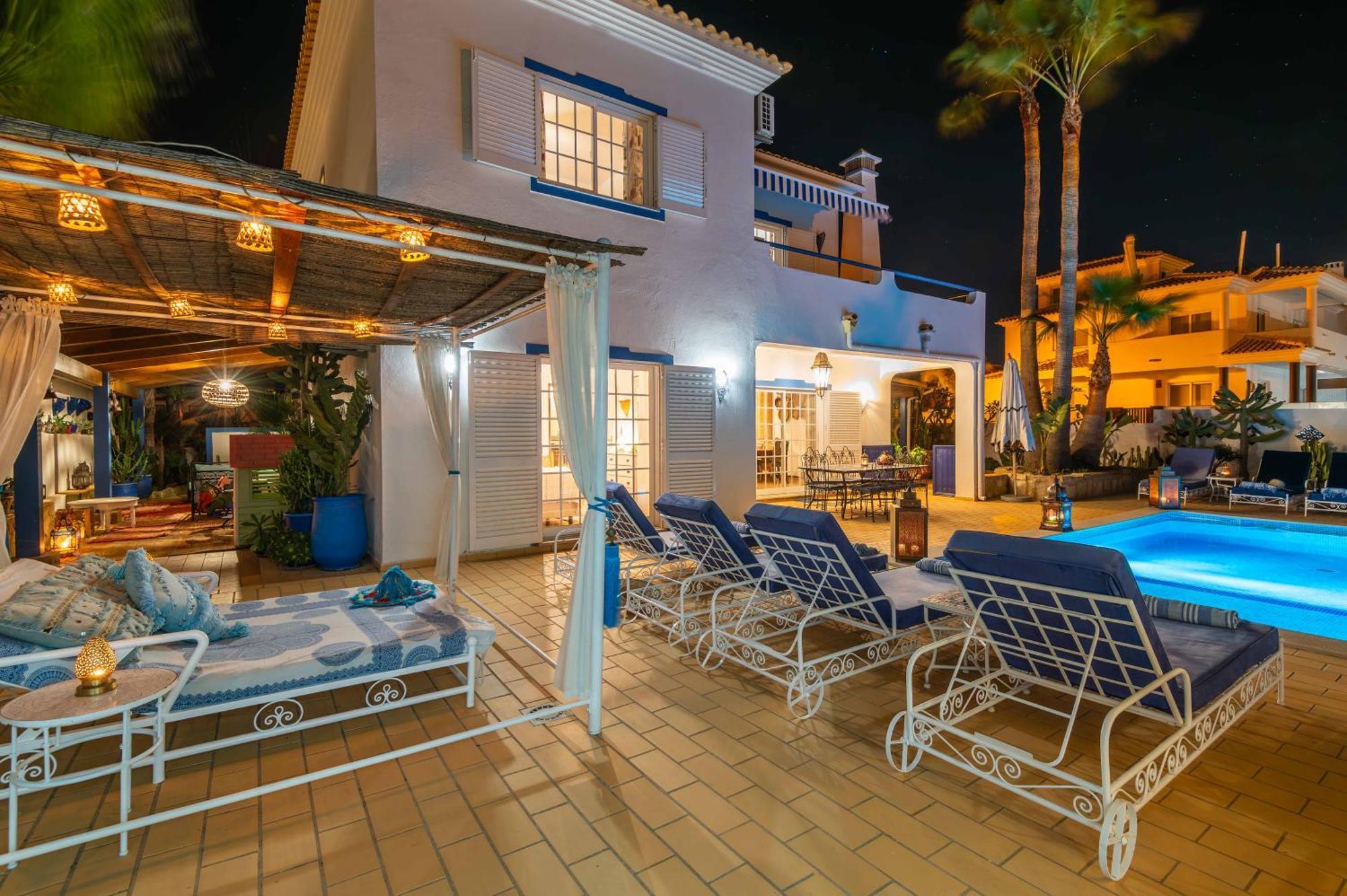 Villa Oasis Gale - Luxury Villa With Private Pool, Ac, Free Wifi, 5 Min From The Beach Albufeira Exterior photo